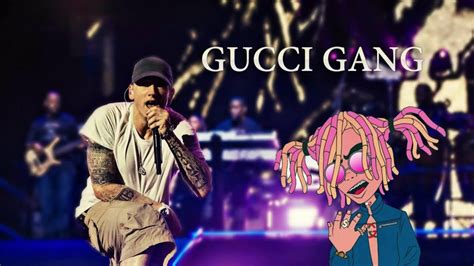 eminem gucci gang 中文|Lil Pump.